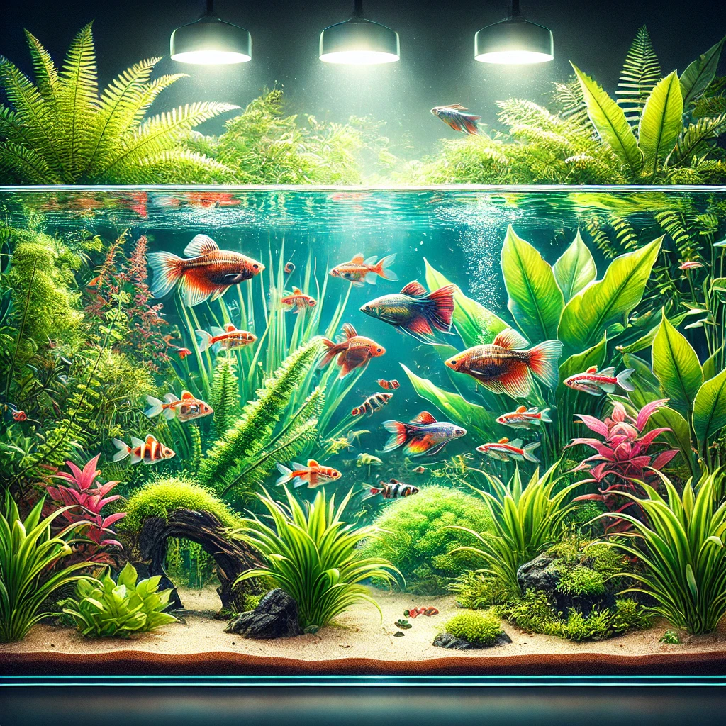 Éclairage pour aquariums d’eau douce