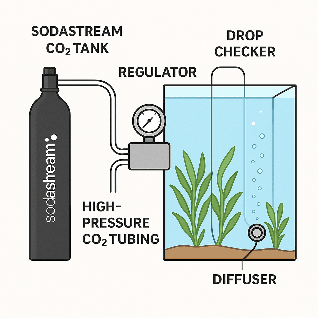 Installer un système CO₂ dans son aquarium : guide complet